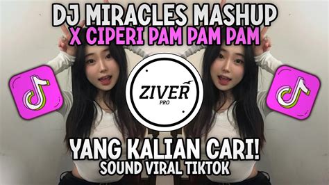 DJ MIRACLES X CIPERI PAM PAM PAM MASHUP KANE TERBARU SLOW BASS VIRAL