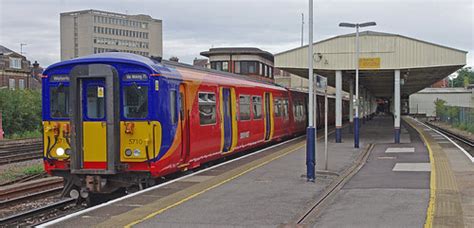 Rd12127 South West Trains 455 Class Emu 455 710 Departing Flickr