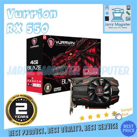 Jual Vga Amd Radeon Vurrion Rx Gb Ddr Bit Vga Amd Radeon