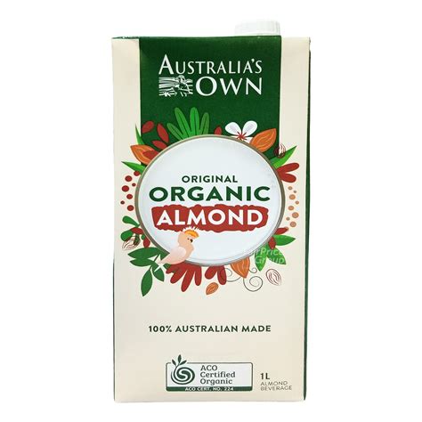 Australia S Own Organic Milk Almond NTUC FairPrice