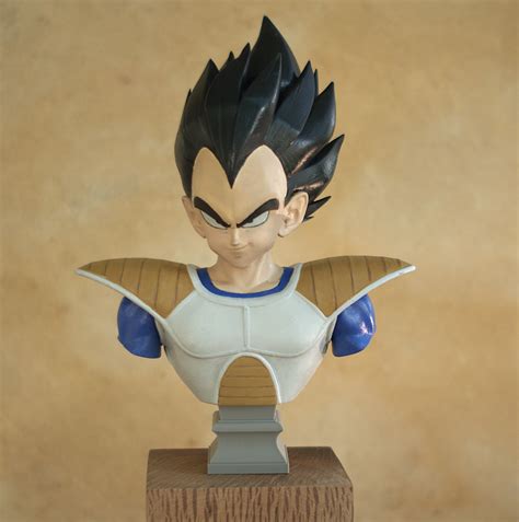 D Printable Busto De Vegeta Dragon Ball Z Made With Bambulab P Pcults