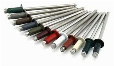 Aluminium Hpl Colour Coated Rivets Size X At Rs Number In