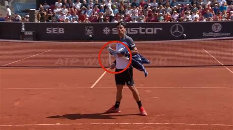 VÍdeo La Furia De Fognini Acabó Con La Raqueta ¡¡¡la Partió En Dos La Furia De Fognini