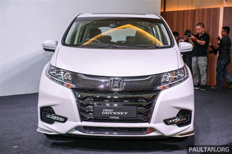 2018 Honda Odyssey Facelift Launched In Malaysia Now With Honda