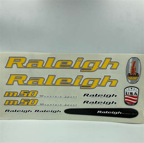 Raleigh Decal Kit Harvester Bikes