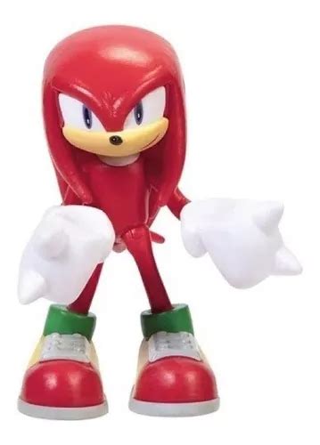 Boneco Sonic The Hedgehog Articulado Knuckles Candide 3402 Frete grátis