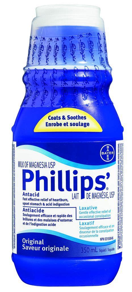 Bayer Healthcare Consumer Care Phillips Milk Of Magnesia Original Laxative Liquid Ctc Health