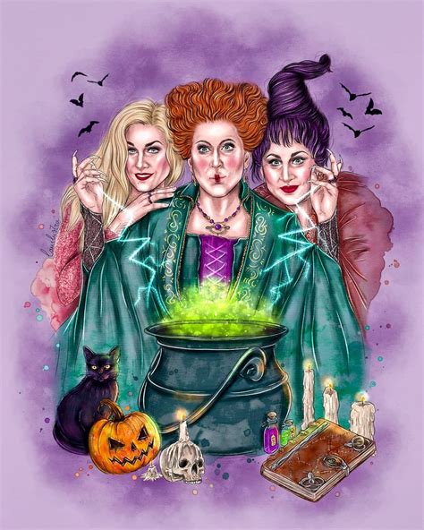 𝐥𝐚𝐮𝐢𝐥𝐮𝐬𝐭𝐫𝐚® On Instagram “🦇🕯️📖hocus Pocus⚰️🎃🧹 🎶i Put A Spell On You🎶 Al Fin A Halloween