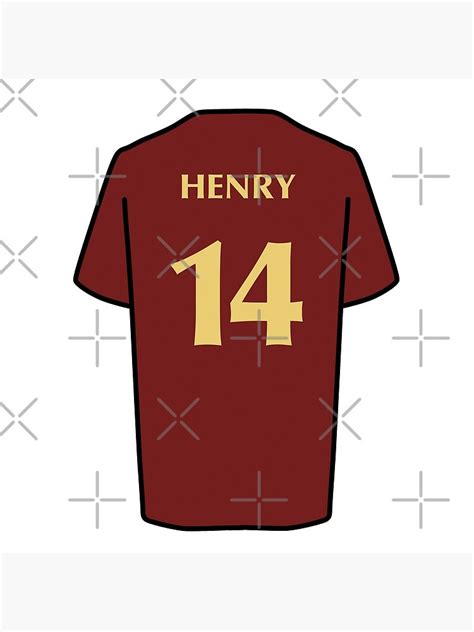 "Thierry Henry 2006 Jersey" Poster for Sale by Zgjimi17 | Redbubble