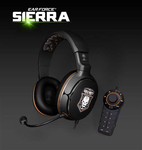 Headset Turtle Beach Ear Force Sierra Xp7 Call Of Duty Black Ops 2 Für Xbox360ps3pc Amazon