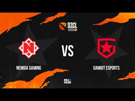 Nemiga Gaming Vs Gambit Esports Winline D2CL 2022 Season 7 Bo3 Game