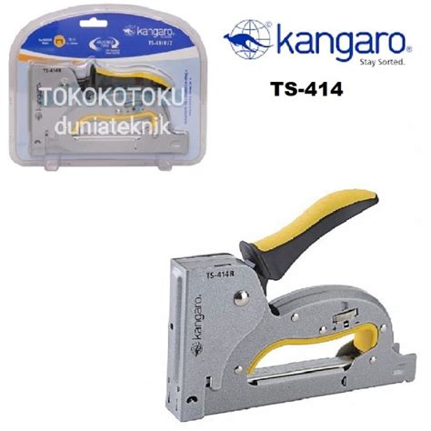 Jual Gun Tacker Alat Staples Tembak Stapler Kangaro TS 414 TS414