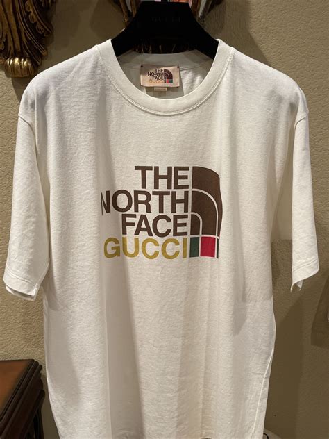 Authentic The North Face X Gucci Oversized T Sh Gem