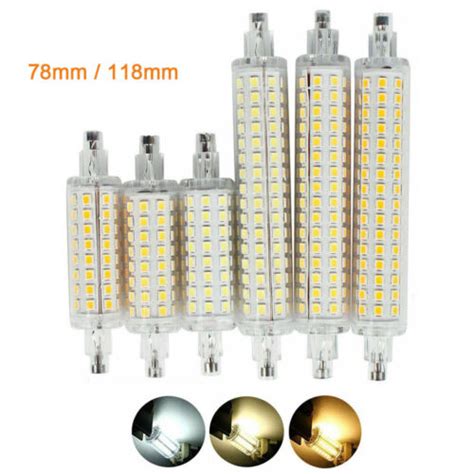 Led R7s Flood Light Bulbs 78mm 118mm 12w 16w 2835 Smd Corn Bulb