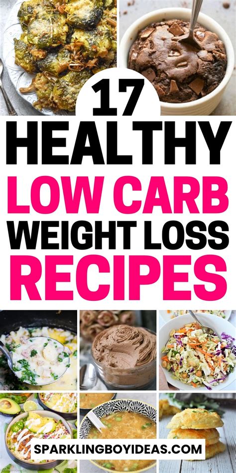 17 Easy Low Carb Recipes - Sparkling Boy Ideas