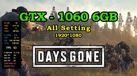 Days Gone Gtx Gb All Setting Fps Gameplay Youtube