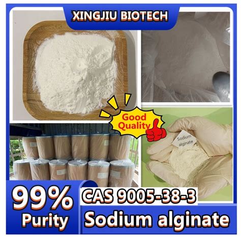 Food Grade CAS 9005 38 3 99 Purity Sodium Alginate Powder China