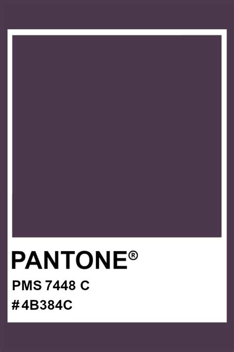 PANTONE 7448 C #pantone #color #PMS #hex Purple Lilac, Purple Color ...