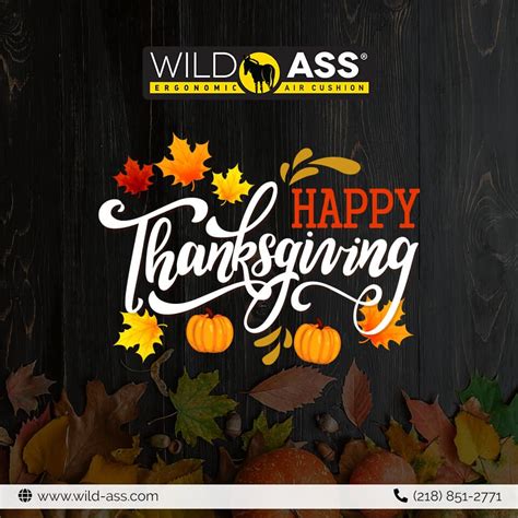 Happy Thanksgiving WILD ASS