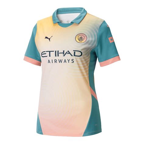 Maillot Manchester City Fourth 2024 2025 Femme Foot Soccer Pro