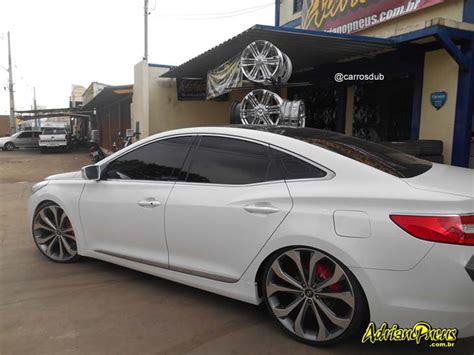 Hyundai Azera V6 Rebaixado Rodas Replicas Aro 22