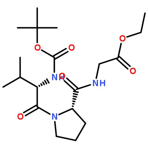 848773 64 8 Glycine N 1 1 Dimethylethoxy Carbonyl L Valyl L Prolyl