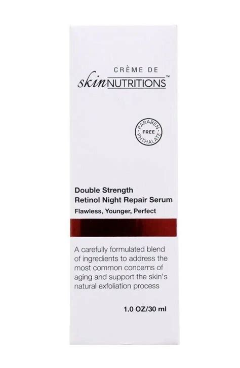 Creme De Skin Nutritions Double Strength Retinol Night Repair Serum Ebay