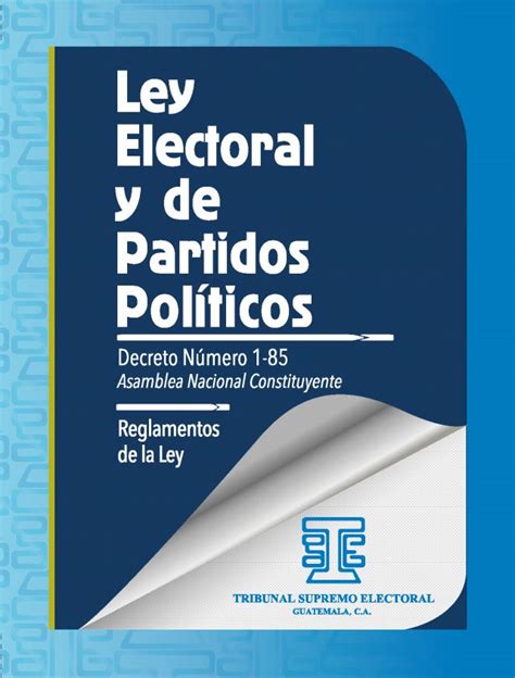 Leyes De Interés Ley Electoral Y De Partidos Políticos 2016 Nimd