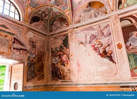 Chapel Of Sacro Monte Di Orta Orta San Giulio Italy Editorial Image