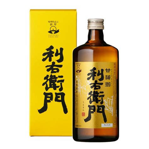 指宿酒造 利右衛門 25度 720ml 化粧箱付 薩摩芋焼酎 父の日 お中元 お歳暮 敬老の日 バレンタイン Riemon720hako