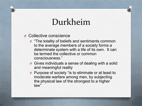 Marx Weber Durkheim Ppt