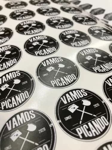 Stickers Etiquetas Calcos Vinilo Impresión Corte Troquelado en venta en