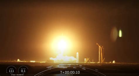 SpaceX launches dozens of satellites into orbit