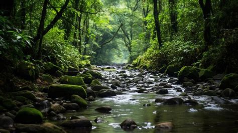 Premium Photo Exploring The Enchanting Stream Of Bwindi Impenetrable