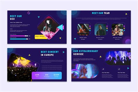 Free Music Presentation Template | Slidestack