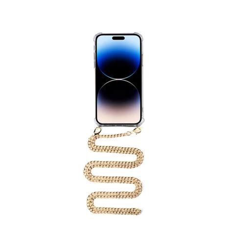 Apfelkiste Iphone Pro Max Necklace Case Kette Gold