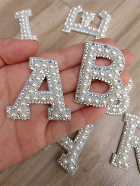 Rhinestone Stick On Letters Caipm