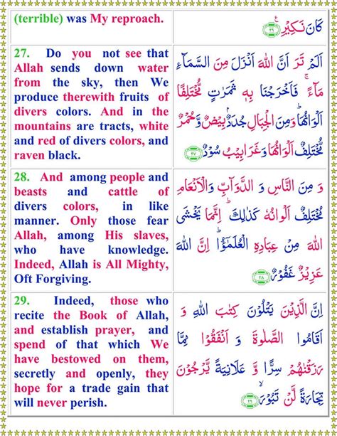 Read Surah Al Fatir Online With Urdu Translation