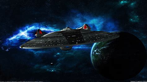 Sovereign Class Starship Wallpaper