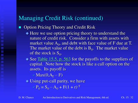 Ppt Chapter 15 Financial Risk Management Techniques And