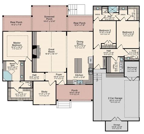 Modern Farmhouse Plan: 2,102 Square Feet, 3 Bedrooms, 2.5 Bathrooms ...