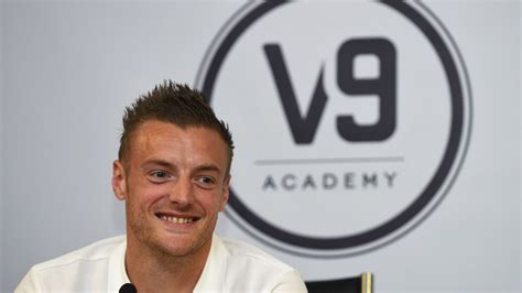 Jamie Vardy launches V9 academy as Leicester striker hopes to unearth ...