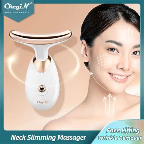 Ckeyin Electric Vibration Neck Slimming Facial Lifting Massager V Face