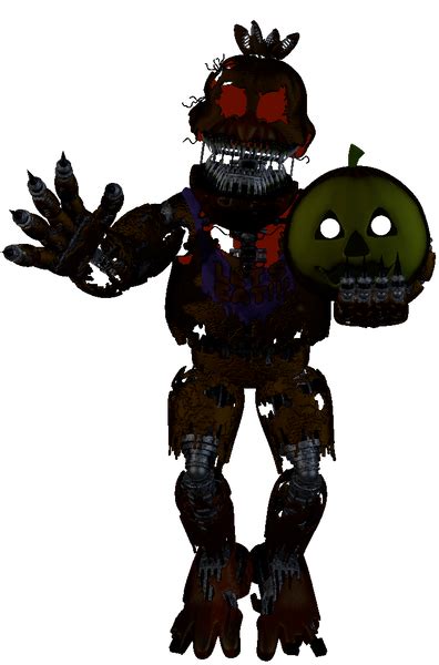 Fnaf4 Jojo Platinum Jack O Chica By Jacopofredbear On Deviantart