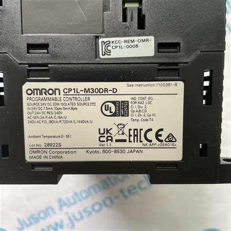 Omron Plc Programmable Controller Cp1l M30dr D Buy Omron Plc