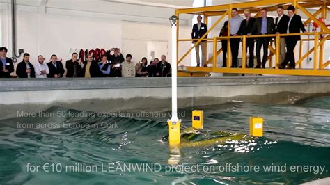 Marei Testing A Floating Wind Turbine Using The Lir At Leanwind Event