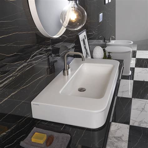 Flaminia Madre Countertop Wall Hung Washbasin Flaminia Colors Matt