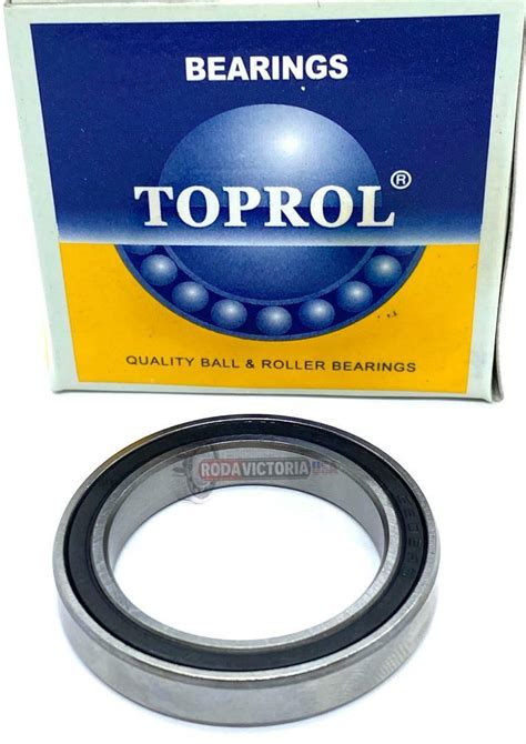 TOPROL 6807 2RS Ball Bearings Two Side Rubber Seals Bearing 6807 Rs