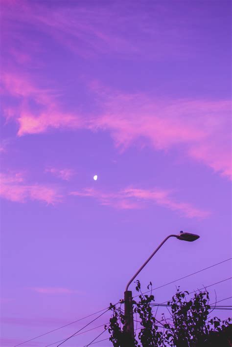 Fondo De Pantalla Aesthetic Cielo Con Nubes Rosas Hd