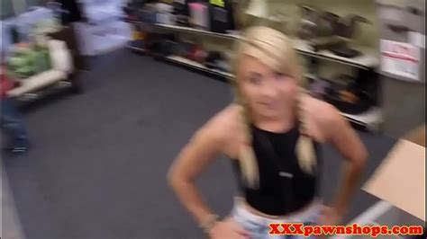 Busty Blonde Getting Drilled From Behind For Some Quick Cash LetMeJerk